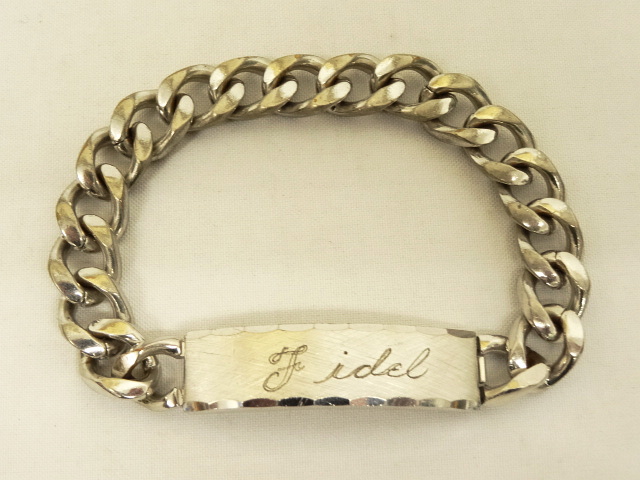 画像: IDプレート チェーンブレスレット シルバー (VINTAGE) 「Accessories」 入荷しました。