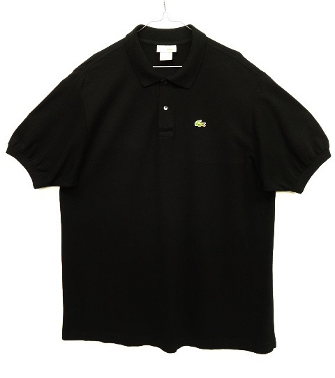 画像: 80'S CHEMISE LACOSTE ポロシャツ ブラック フランス製 (VINTAGE) 「S/S Polo」 入荷しました。