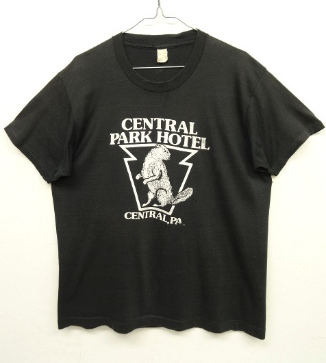 画像: 80'S CENTRAL PARK HOTEL "SCREEN STARS製" シングルステッチ Tシャツ USA製 (VINTAGE) 「T-Shirt」 入荷しました。