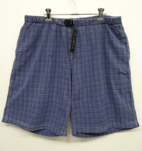 画像: 90'S GRAMICCI 旧ロゴ ベルト付き ショーツ インディゴ USA製 (VINTAGE) 「Shorts」 入荷しました。