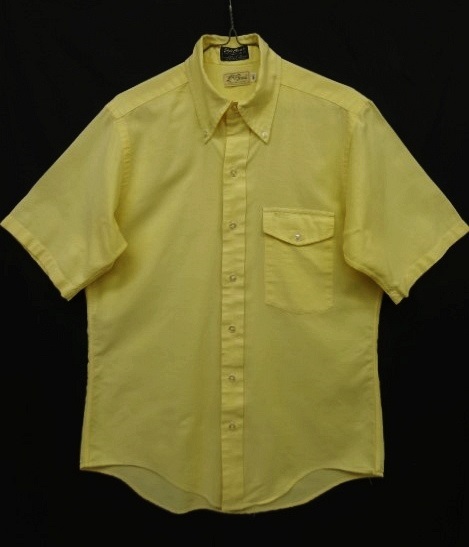 画像: 70'S LL Bean "筆記体タグ" コットン100% 半袖 BDシャツ USA製 (VINTAGE) 「S/S Shirt」 入荷しました。