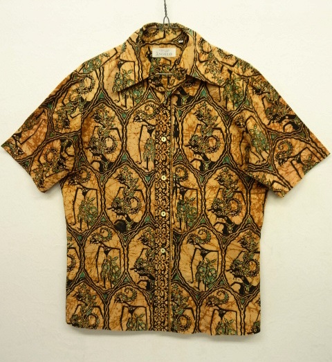 画像: ANGELO 半袖 オープンカラーシャツ 総柄 (VINTAGE) 「S/S Shirt」 入荷しました。