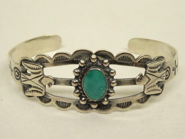 画像: インディアンジュエリー "FRED HARVEY" コインシルバー/ターコイズ バングル (VINTAGE) 「Accessorie」 入荷しました。