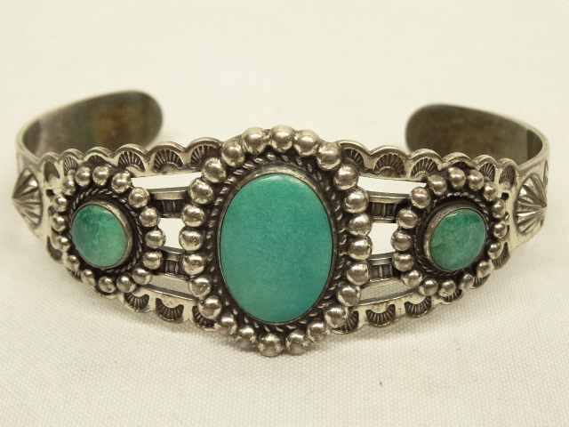 画像: インディアンジュエリー "FRED HARVEY" シルバー/ターコイズ バングル (VINTAGE) 「Accessorie」 入荷しました。