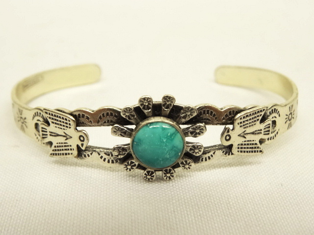 画像: インディアンジュエリー "FRED HARVEY" シルバー/ターコイズ バングル (VINTAGE) 「Accessorie」 入荷しました。