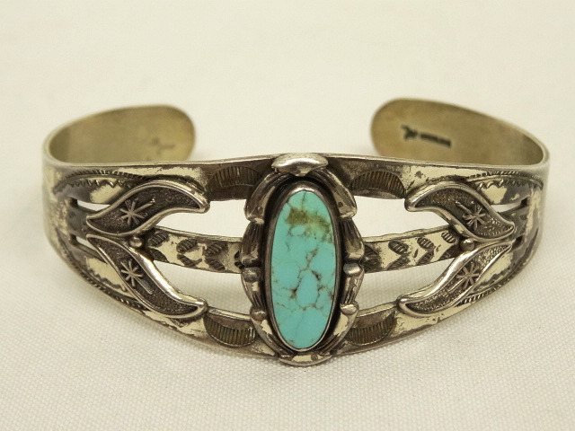 画像: インディアンジュエリー "FRED HARVEY" シルバー/ターコイズ バングル (VINTAGE) 「Accessorie」 入荷しました。