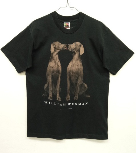 画像: 90'S WILLIAM WEGMAN "ARC" FOTOFOLIO製 半袖Tシャツ (VINTAGE) 「T-Shirt」 入荷しました。