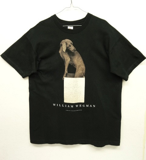 画像: 80'S WILLIAM WEGMAN "IN THE BOX" FOTOFOLIO製 Tシャツ USA製 (VINTAGE) 「T-Shirt」 入荷しました。