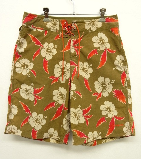 画像: 00'S PATAGONIA ロゴ刺繍 ナイロン ボードショーツ (VINTAGE) 「Shorts」 入荷しました。