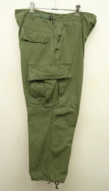 画像: 70'S アメリカ軍 US ARMY "JUNGLE FATIGUE 4th" カーゴパンツ M-R (VINTAGE) 「Bottoms」 入荷しました。