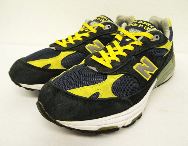 画像: NEW BALANCE MR993NY レアカラー ネイビー/イエロー USA製 (廃盤モデル) 「Shoes」 入荷しました。