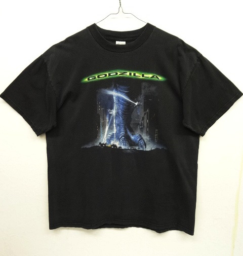 画像: 90'S GODZILLA 両面プリント オフィシャル Tシャツ BLACK (VINTAGE) 「T-Shirt」 入荷しました。