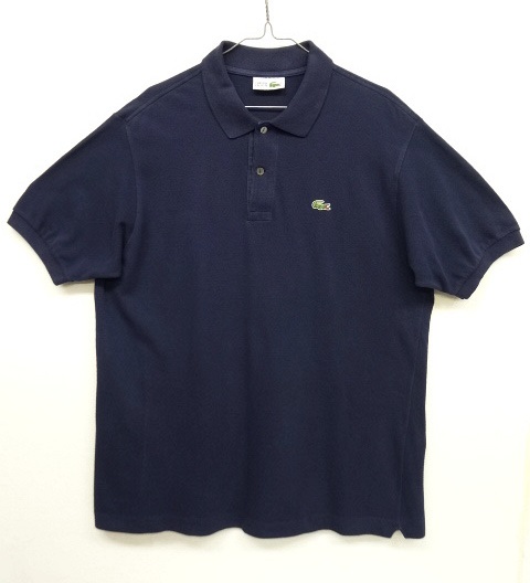 画像: 80'S CHEMISE LACOSTE ポロシャツ ネイビー フランス製 (VINTAGE) 「S/S Polo」 入荷しました。