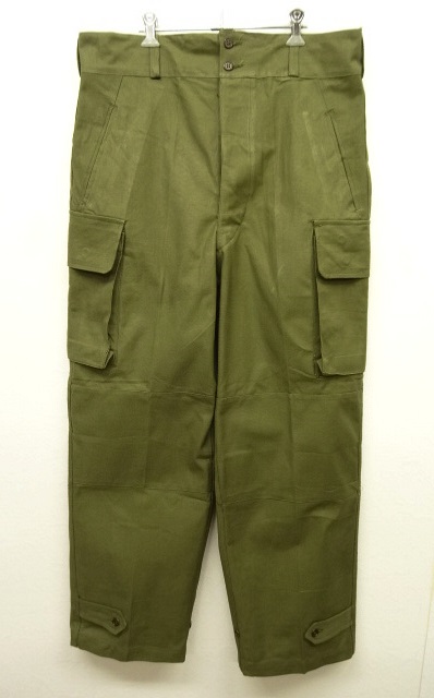 画像: 50'S フランス軍 M47 フィールドパンツ 前期型 OLIVE (DEADSTOCK) 「Bottoms」 入荷しました。