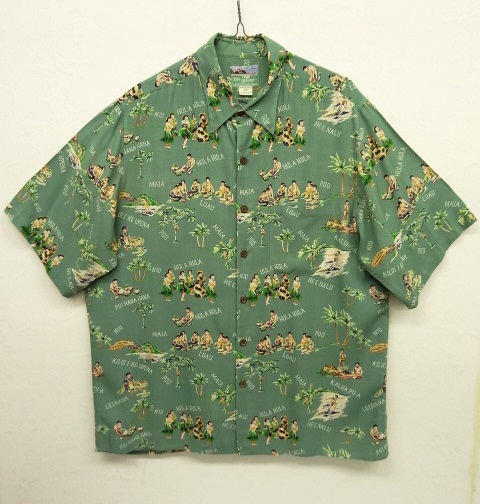 画像: 80'S REYN SPOONER ダイヤモンドヘッドタグ レーヨン アロハシャツ ハワイ製 (VINTAGE) 「S/S Shirt」 入荷しました。