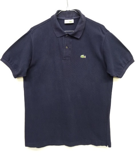 画像: 80'S CHEMISE LACOSTE ポロシャツ ネイビー フランス製 (VINTAGE) 「S/S Polo」 入荷しました。