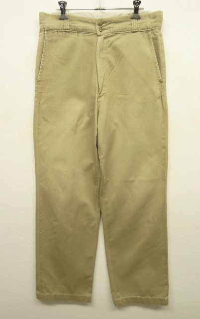 画像: 70'S TUF-NUT ミリタリーチノ TALONジップ USA製 (VINTAGE) 「Bottoms」 入荷しました。