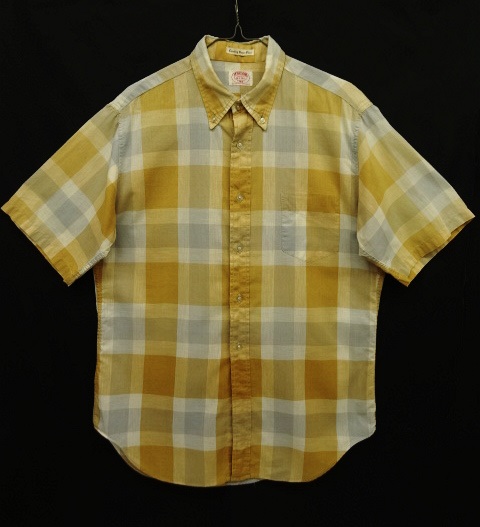 画像: 60'S McGREGOR "6ボタン" 3点留めボタンダウンシャツ チェック柄 (VINTAGE) 「S/S Shirt」 入荷しました。
