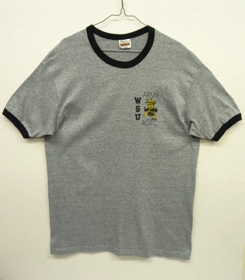 画像: 80'S HANES "US ARMY ROTC" リンガー Tシャツ USA製 (VINTAGE) 「T-Shirt」 入荷しました。