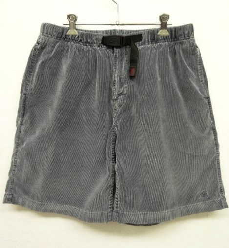 画像: 90'S GRAMICCI ベルト付き コーデュロイショーツ インディゴ USA製 (VINTAGE) 「Shorts」 入荷しました。