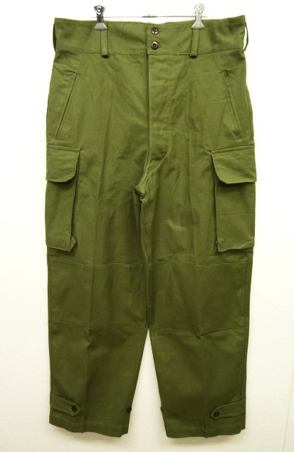 画像: 50'S フランス軍 M47 フィールドパンツ 前期型 OLIVE (DEADSTOCK) 「Bottoms」 入荷しました。