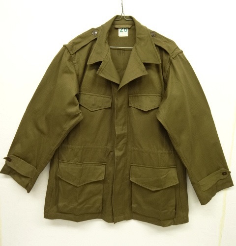 画像: 50'S フランス軍 M-47 後期型 HBT フィールドジャケット KHAKI (DEADSTOCK) 「Jacket」 入荷しました。
