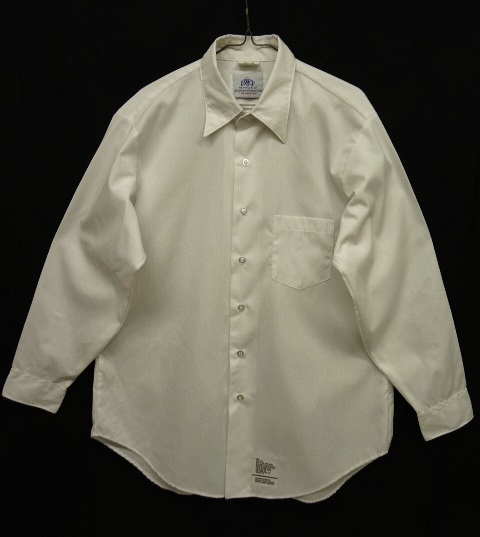 画像: 00'S アメリカ軍 DSCP 長袖シャツ WHITE (USED) 「L/S Shirt」 入荷しました。