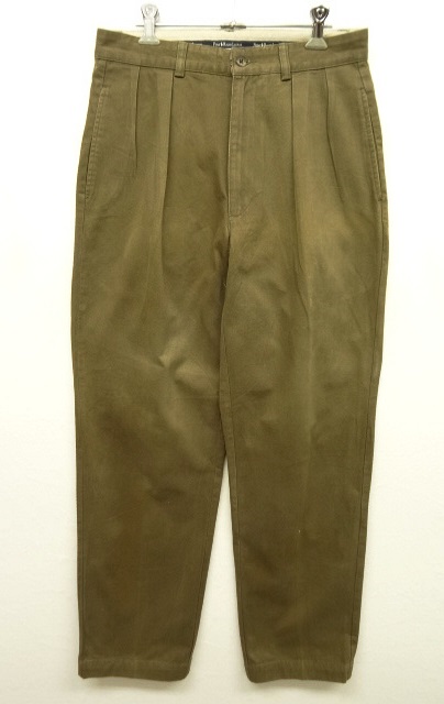 画像: 90'S RALPH LAUREN "ANDREW PANT" ツープリーツ チノパンツ KHAKI (VINTAGE) 「Bottoms」 入荷しました。