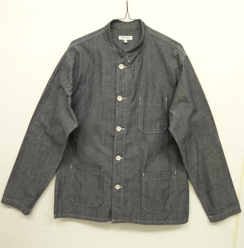 画像: Engineered Garments シャンブレー スタンドカラー カバーオール USA製 (USED) 「Jacket」 入荷しました。