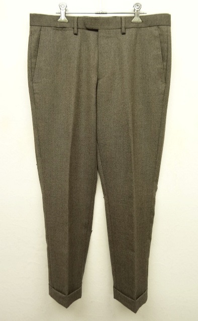 画像: J.CREW "BOWERY" スリムフィット へリンボーンウール トラウザーズ (USED) 「Bottoms」 入荷しました。