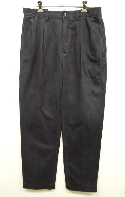 画像: 90'S RALPH LAUREN "ANDREW PANT" ツープリーツ チノパンツ NAVY (VINTAGE) 「Bottoms」 入荷しました。