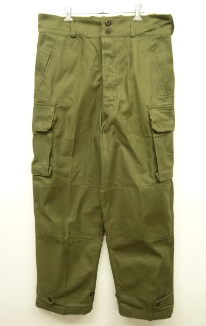 画像: 50'S フランス軍 M47 フィールドパンツ 前期型 OLIVE (DEADSTOCK) 「Bottoms」 入荷しました。