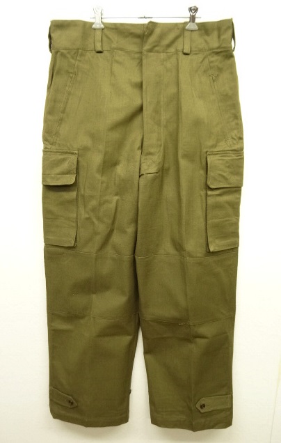 画像: 50'S フランス軍 M47 フィールドパンツ 前期型 KHAKI (DEADSTOCK) 「Bottoms」 入荷しました。