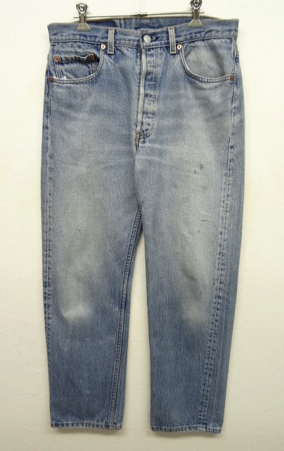 画像: 90'S LEVIS 501 デニム USA製 W34L32 (VINTAGE) 「Bottoms」 入荷しました。