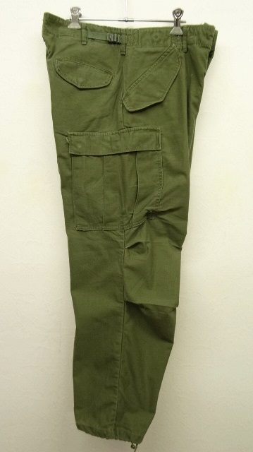 画像: 60'S アメリカ軍 US ARMY M-65 初期モデル アルミジップ フィールドパンツ S-R (VINTAGE) 「Bottoms」 入荷しました。