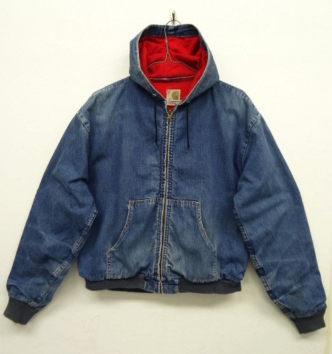 画像: 70'S CARHARTT プリントタグ デニムパーカー SCOVILLジップ USA製 (VINTAGE) 「Jacket」 入荷しました。