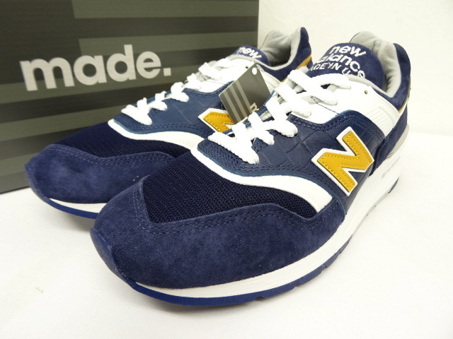 画像: NEW BALANCE M997PAN ネイビー/ホワイト USA製 箱付き (NEW) 「Shoes」 入荷しました。