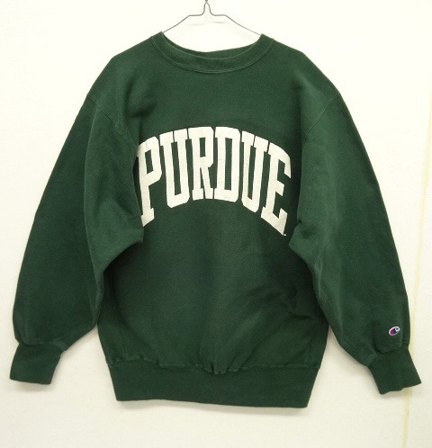 画像: 90'S CHAMPION 刺繍タグ リバースウィーブ グリーン USA製 (VINTAGE) 「Sweat Shirt」 入荷しました。