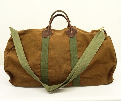 画像: 70'S LL Bean "TM表記ギザタグ" キャンバス/レザー ダッフルバッグ TALONジップ USA製 (VINTAGE) 「Bag」 入荷しました。