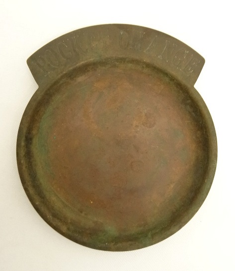 画像: ブラス製 POCKET CHANGE マネートレイ 小物入れ (ANTIQUE) 「Antique Goods」 入荷しました。