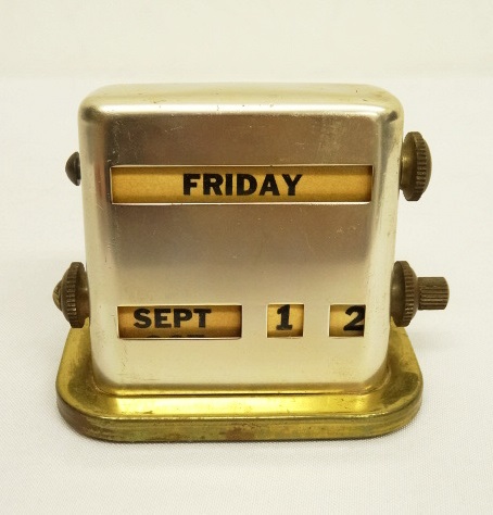 画像: PARK SHERMAN パーペチュアルカレンダー USA製 (ANTIQUE) 「Antique Goods」 入荷しました。