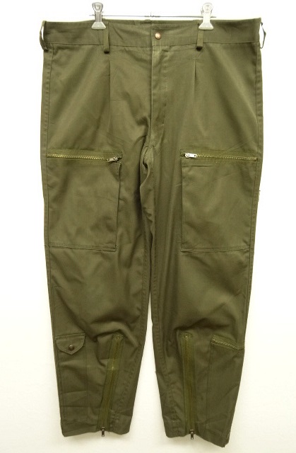 画像: イタリア軍 パラトルーパーパンツ OLIVE 54 (VINTAGE) 「Bottoms」 入荷しました。
