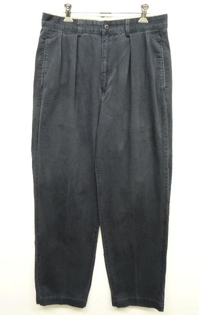 画像: 90'S RALPH LAUREN "ANDREW PANT" ツープリーツ チノパンツ NAVY USA製 (VINTAGE) 「Bottoms」 入荷しました。