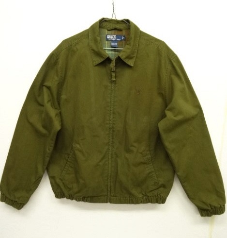 画像: 90'S RALPH LAUREN 裏地付き ドリズラージャケット OLIVE (VINTAGE) 「Jacket」 入荷しました。