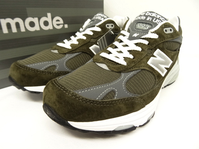 画像: NEW BALANCE MR993MG ミリタリーグリーン USA製 (NEW) 「Shoes」 入荷しました。