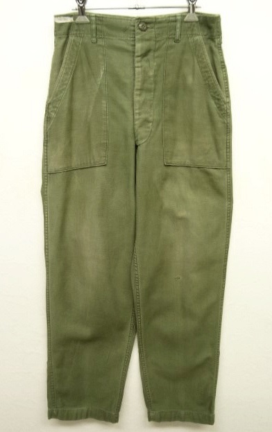 画像: 70'S アメリカ軍 US ARMY ベイカーパンツ W30L31 (VINTAGE) 「Bottoms」 入荷しました。