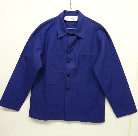 画像: フレンチワーク カバーオール ワークジャケット NAVY (DEADSTOCK) 「Jacket」 入荷しました。