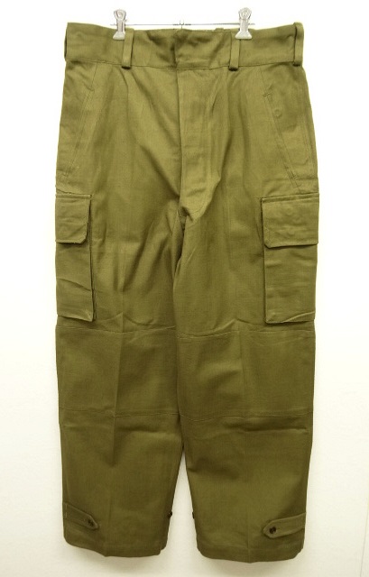 画像: 50'S フランス軍 M47 フィールドパンツ 前期型 KHAKI (DEADSTOCK) 「Bottoms」 入荷しました。