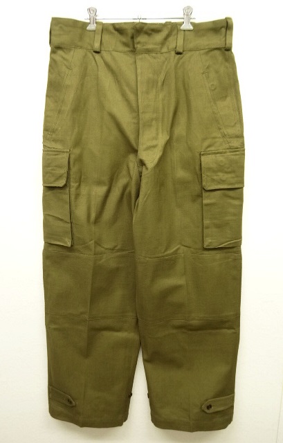 画像: 50'S フランス軍 M47 フィールドパンツ 前期型 KHAKI (DEADSTOCK) 「Bottoms」 入荷しました。