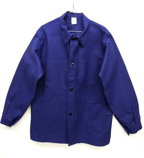 画像: フレンチワーク カバーオール ワークジャケット NAVY (DEADSTOCK) 「Jacket」 入荷しました。